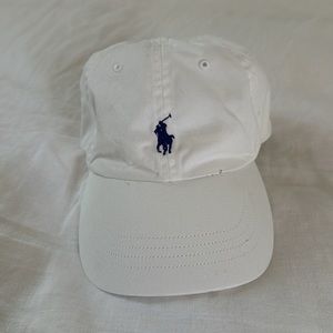 White Polo Ralph Lauren hat